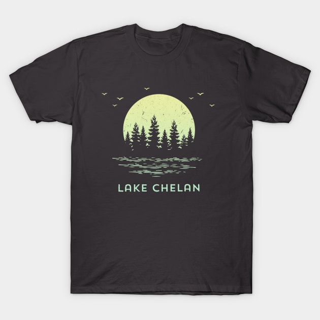 Lake Chelan Outdoor Adventure Family Vacation T-Shirt by Pine Hill Goods